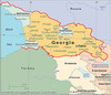 Карта Грузии